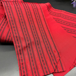 【スーパーゲリラ企画】2098半幅帯＆水引根付・絹帯締めセット 博多織 和装小物 7枚目の画像