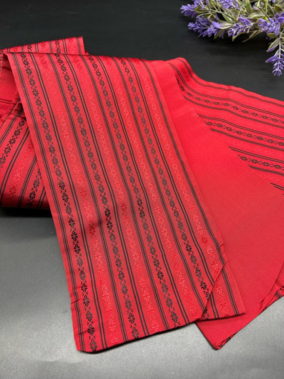 【スーパーゲリラ企画】2098半幅帯＆水引根付・絹帯締めセット 博多織 和装小物 7枚目の画像