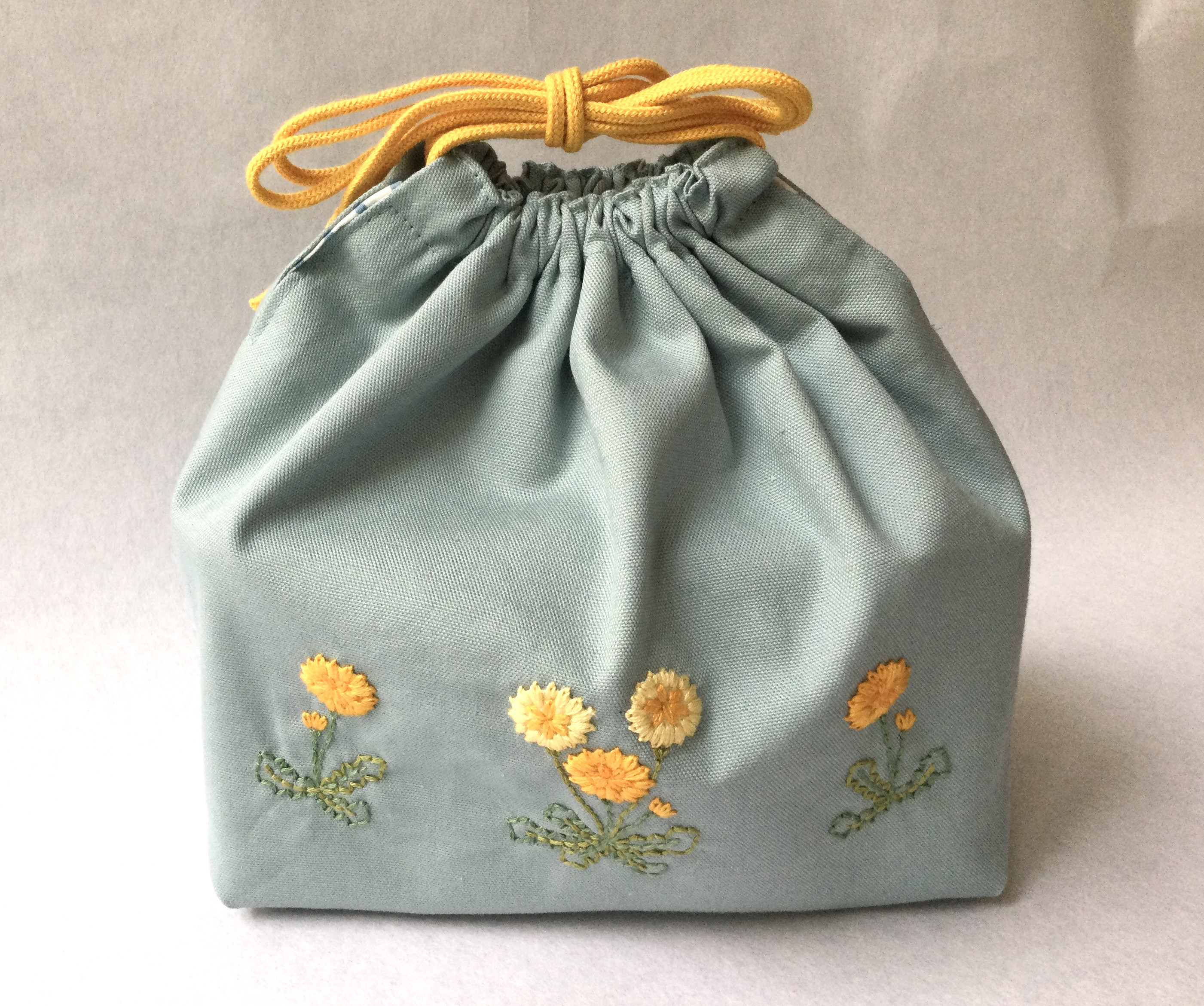 図書袋 お弁当袋 ムーンスター刺繍