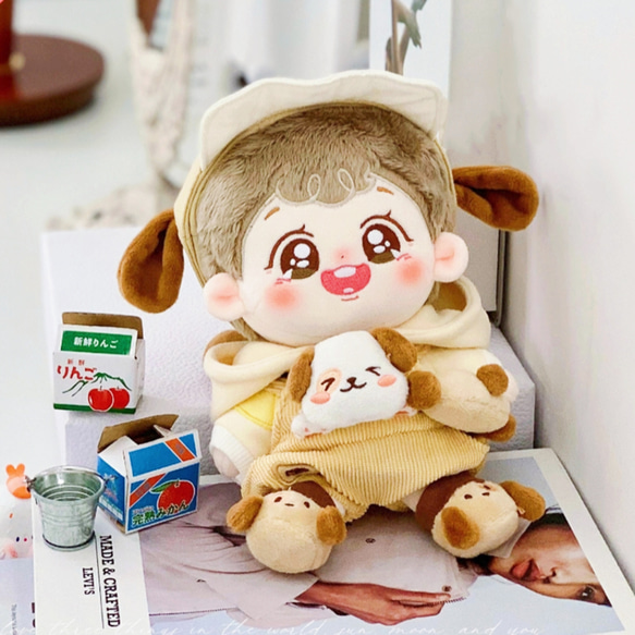 着せ替えぬいぐるみ 20cm 無属性 ぬいぐるみ 犬 わんこ 擬人 双子 セット Amazon.co.jp: 着せ替えぬいぐるみ 20cm 無属性 ぬいぐるみ 犬