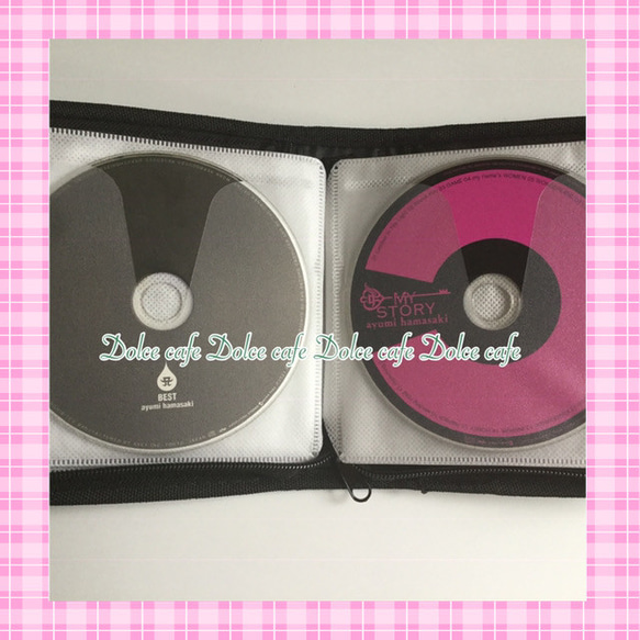 Dolce★恐竜柄DVD/CDメディアケース★WH 3枚目の画像