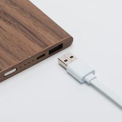 belaDESIGN ベラデザイン　文具・筆記用品　Wood Mobile Power（10000mAh） 5枚目の画像