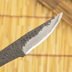 Akinosaku Tosa Forged [Craft All-Purpose Knife] Tosa 原創白鋼雙刃無殼 (1 第4張的照片