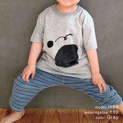 キッズTシャツ/子供服/半袖Tシャツ/ ビー玉 ヨセミテ カットソー 100,110,120cm 綿100％ 2枚目の画像