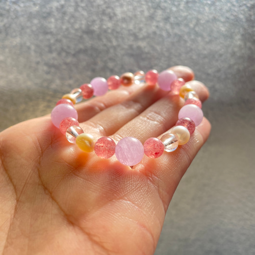 ピンククンツァイトーとストロベリークオーツたーん！ ピンククンツァイトーとストロベリークオーツたーん