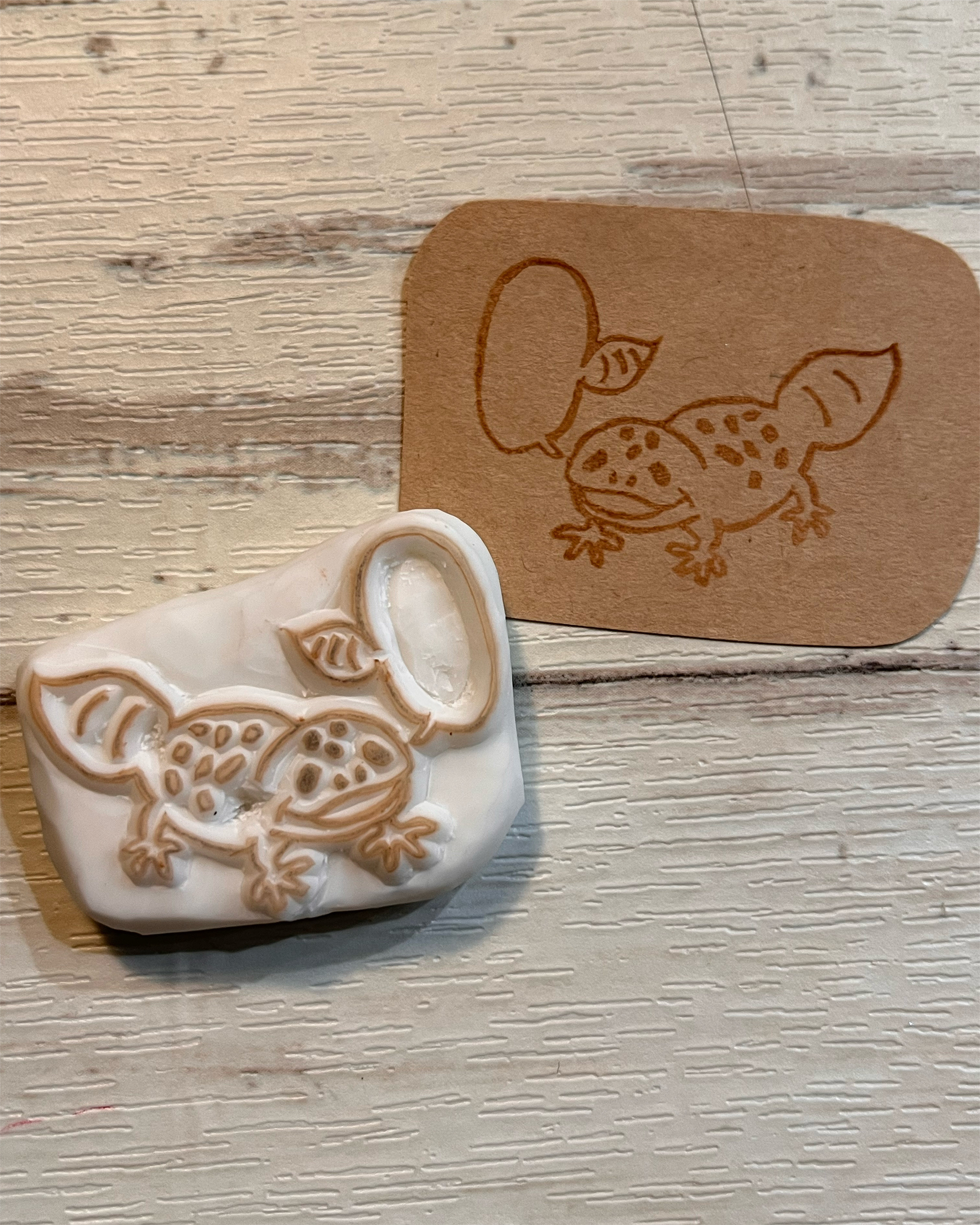 ゆる〜い両生類・爬虫類　一言はんこ        Ω