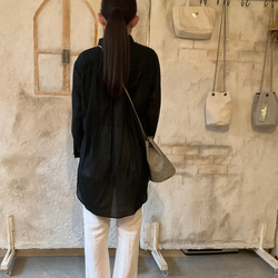 期間限定SALE！（Hjärta) Maruzoko bag Grey Mimi 遠州織物　 9枚目の画像