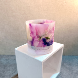 Botanical flower candle(スイートピー)再販‼︎ LEDティーライトキャンドル 送料無料 2枚目の画像