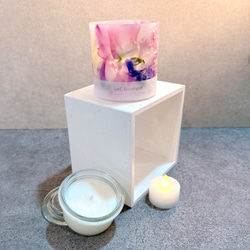 Botanical flower candle(スイートピー)再販‼︎ LEDティーライトキャンドル 送料無料 3枚目の画像