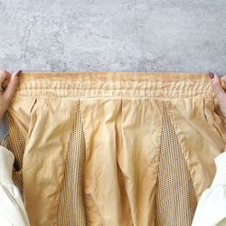 筒裙/橘色/三河棉質編織 第8張的照片