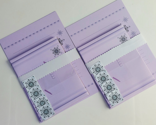 紫系35～レターセット2点～ レターセット Gallery TY 通販 15446784