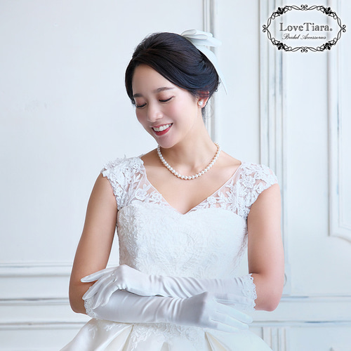 ヘッドドレス【プレシャスリボン】H-172|ウエディング 結婚式