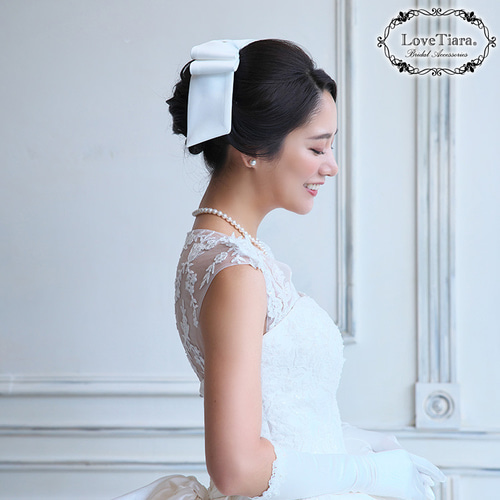 ヘッドドレス【プレシャスリボン】H-172|ウエディング 結婚式 ヘッドドレス【プレシャスリボン】H-172|ウエディング 結婚式
