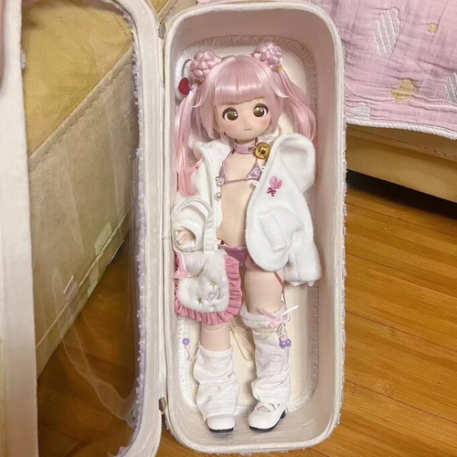 ドール痛バッグ1/4サイズドール用バッグ お出かけポーチbjd1/4