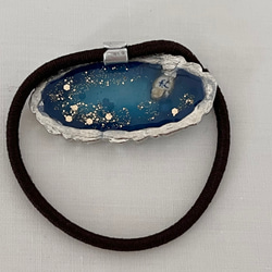 【春と柴犬のヘアゴム】タビシバ 秘湯めぐり〜夜桜の湯〜 3枚目の画像