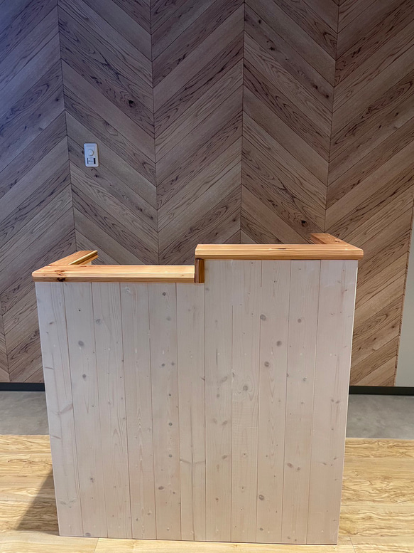 ワイド140 レジカウンター　受付カウンター 