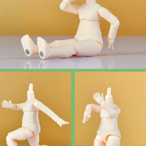 オビツ11 OB11 素体 2種類 4色 BJD GSC ドールの体 その他人形