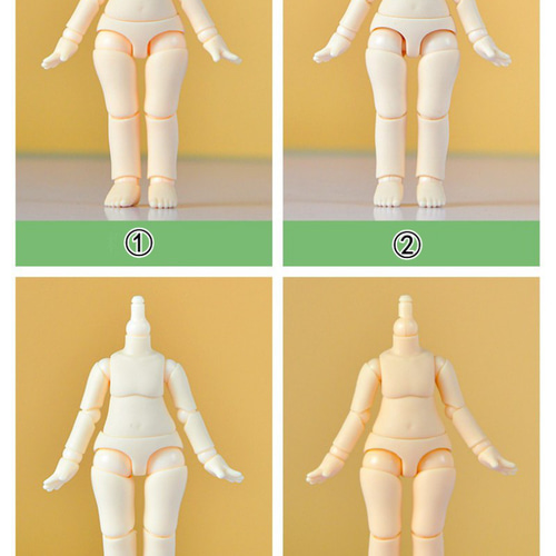 オビツ11 OB11 素体 2種類 4色 BJD GSC ドールの体 その他人形