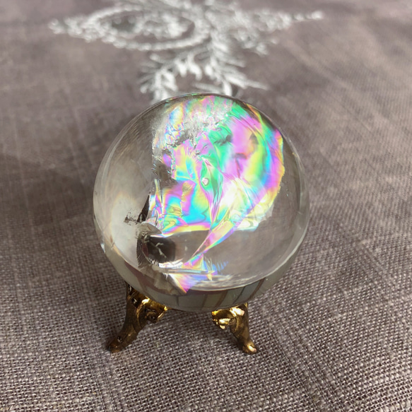 レインボー入り‼✨️✨️水晶スフィア