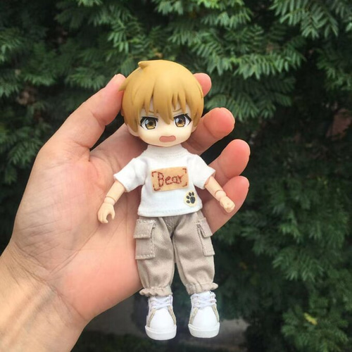 オビツ11服 ドール服 6点セットパンツtシャツ ob11ねんどろいど服