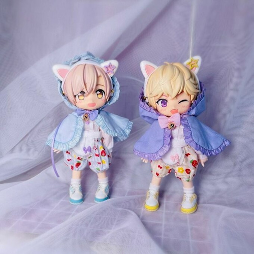 オビツ11服 ねんどろいど服 8点セットマント ob11ドール服