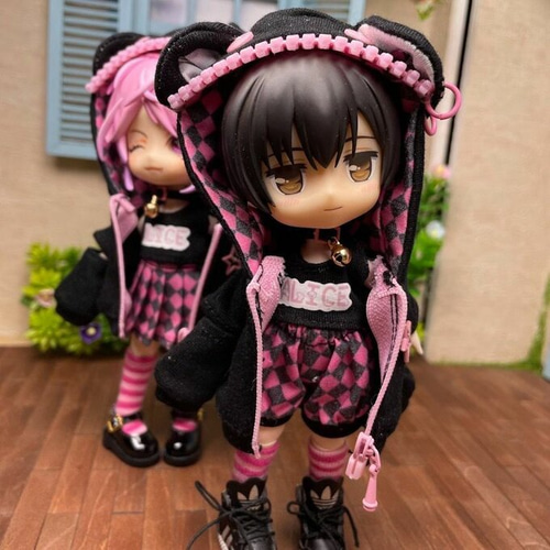 【匿名配送】オビツ11 ハリネズミ　フードマント　ねんどろいど　ドール 2023年3月ハリネズミフードマント受注について -1- | AffettoAmoroso