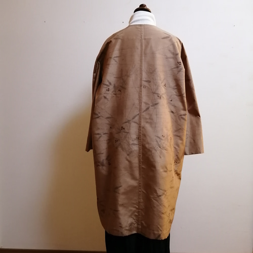 着物リメイク　紬コート 着物リメイク/紬のコート制作/セミオーダーメイドご依頼 – 和遊湘南