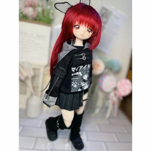 mdd msd bjd1/4ドール服 5点セットドール服パーカー その他人形 mdd msd bjd1/4ドール服 5点セットドール服パーカー その他人形