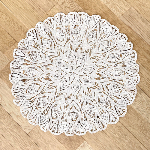 レース編みドイリー2枚セット その他インテリア雑貨 ♪Hand-Made