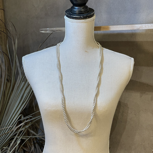 ナバホパール Silver925 5mm180cm ネックレス・ペンダント Regalia鎌倉