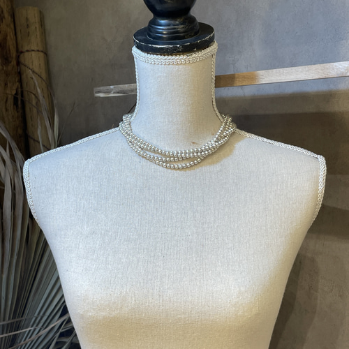 ナバホパール Silver925 5mm180cm ネックレス・ペンダント Regalia鎌倉