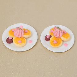 【ミニチュア】桜のパンケーキ 2枚目の画像