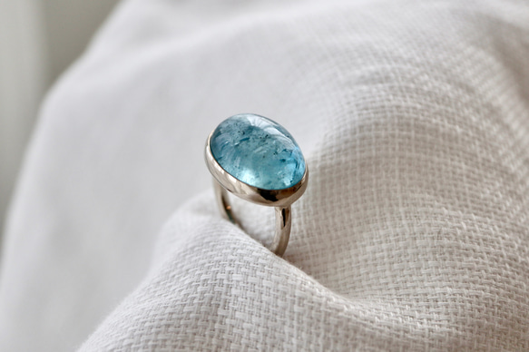 K10WG[人魚のaquamarine]ring 4枚目の画像