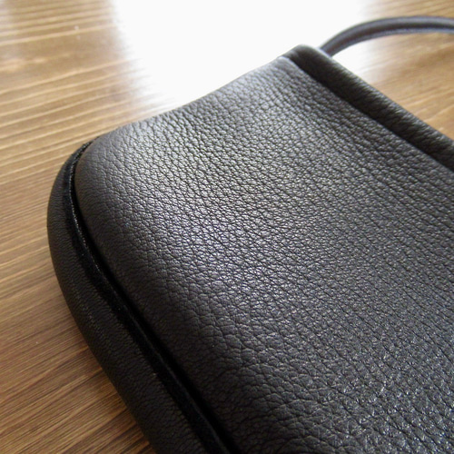 deer skin ショルダーバッグ 鹿革 ニバッグ ミニポーチ スマホケース