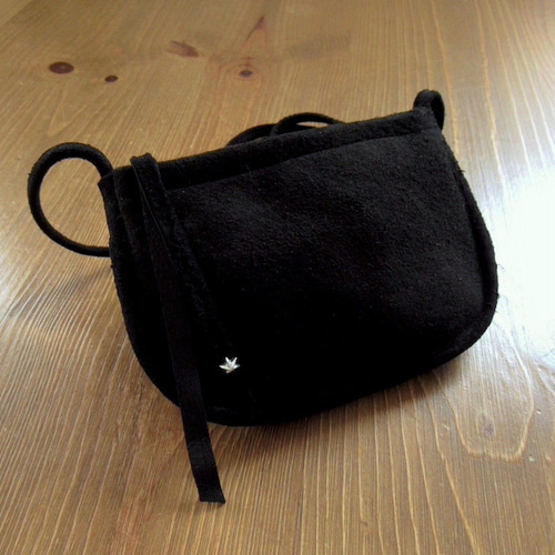 deer skin ショルダーバッグ 鹿革 ニバッグ ミニポーチ