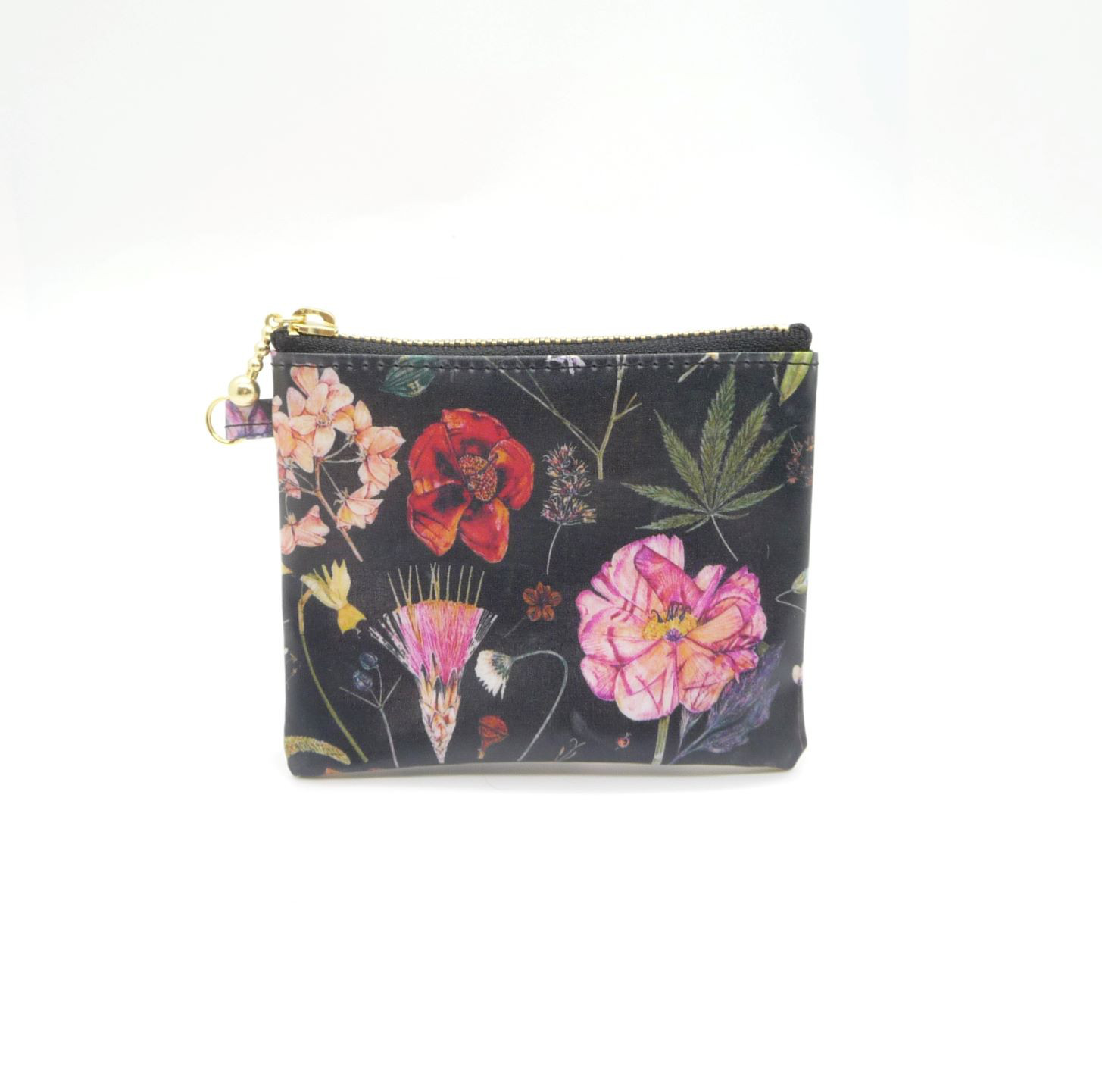 20㎝ファスナーポーチ＊パステルピンク 丸っこい 