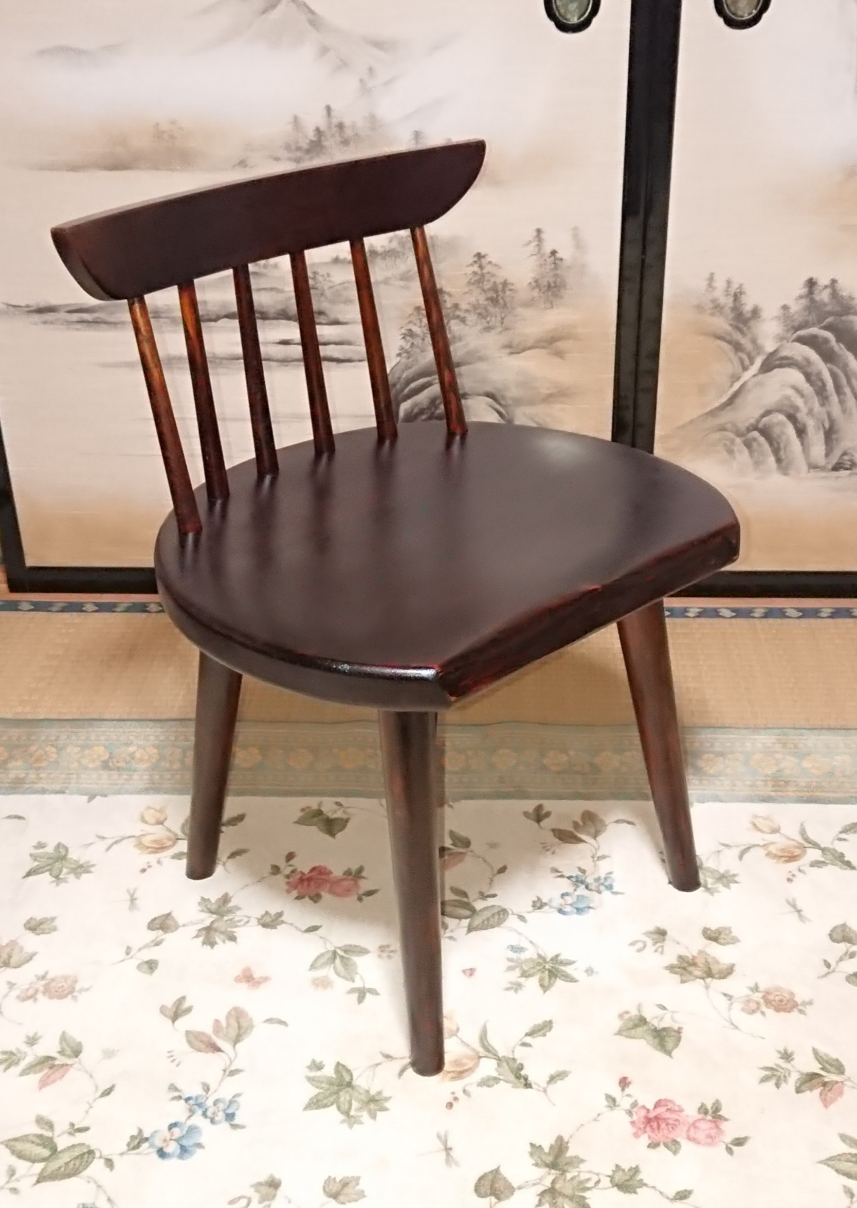 椅子① 手作り、漆仕上げ家具職人