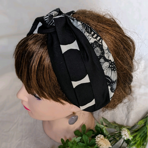 handmade＊no.252 ターバン ヘアバンド