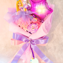 キャンディリボン　バルーンブーケ キャンディブーケ バルーンブーケ ミニバルーンブーケ（ピンク