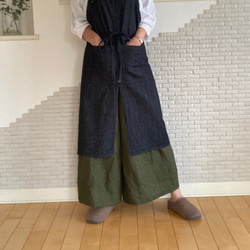 【Denim Apron】★働きもののデニムエプロン★無料丈直し★ 13枚目の画像