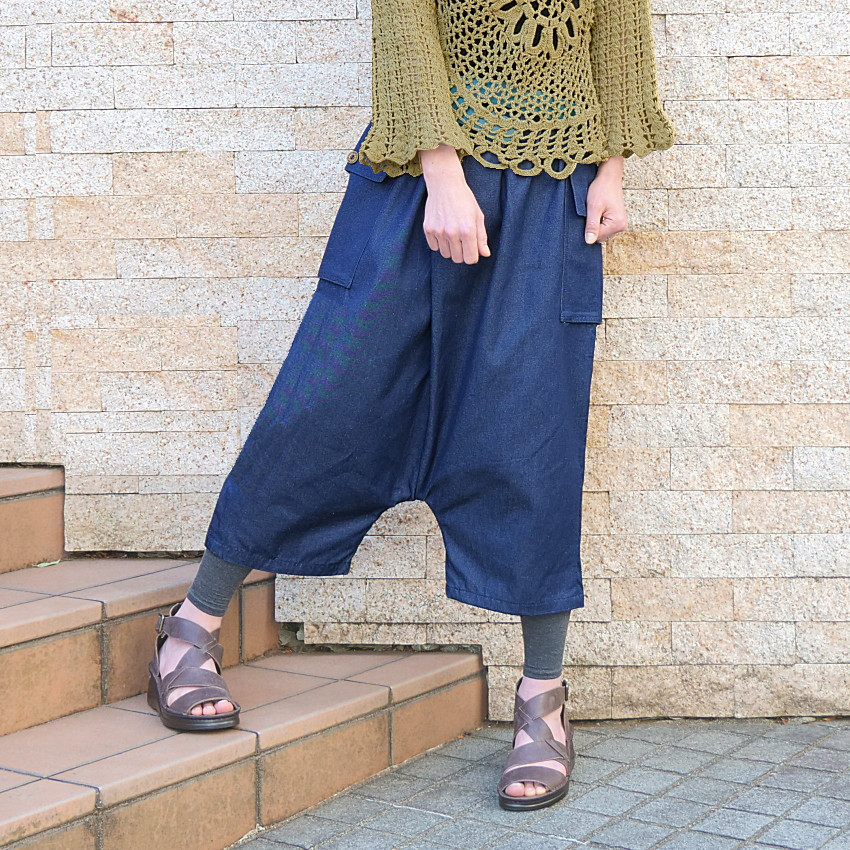 インカネーションのラップサルエルパンツ1度着用の美品だね‼️