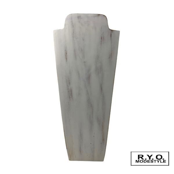 木製ネックレス台L　手彫