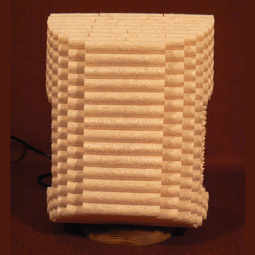 和紙の手作りランプシェード 美濃和紙使用 [遊] 16-1 どこにもない癒し