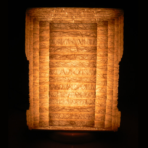 和紙の手作りランプシェード 美濃和紙使用 [遊] 16-1 どこにも