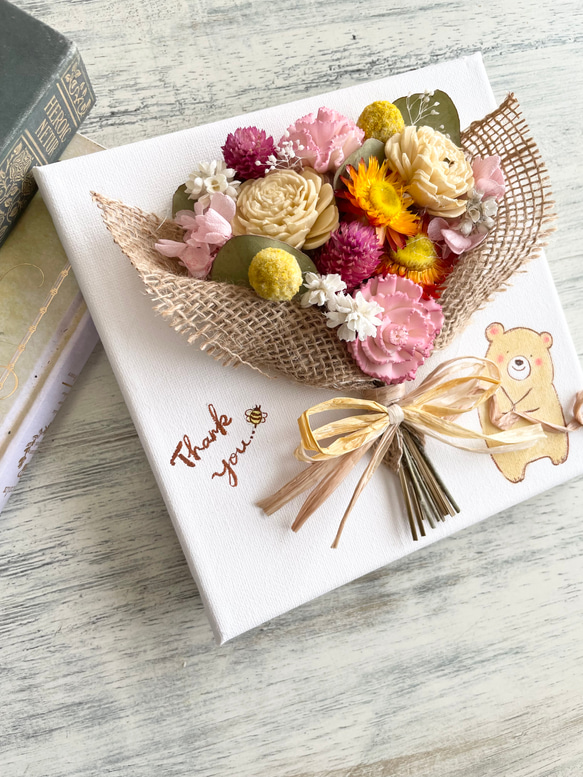 くまちゃんの花束　ブーケ　フラワーギフト　母の日　母の日ギフト 4枚目の画像