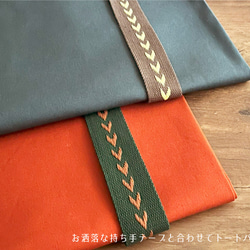 11号帆布 無地 生地 布 日本製紀州◎nunozuki大人カラーの11号帆布【50センチ単位】くすみカラー 帆布50c 18枚目の画像