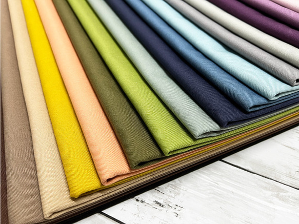 11号帆布 無地 生地 布 日本製紀州◎nunozuki大人カラーの11号帆布【50センチ単位】くすみカラー 帆布50c 16枚目の画像