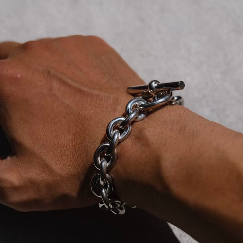 シルバー925製　ラウンドチェーンブレスレット シルバー925製 4MM ラウンドチェーンブレスレット ブレスレット