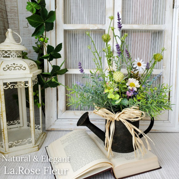 ラベンダーローズ　ポット ☆ラスト1点☆ Herend ヘレンド マスターペインター作 フォー