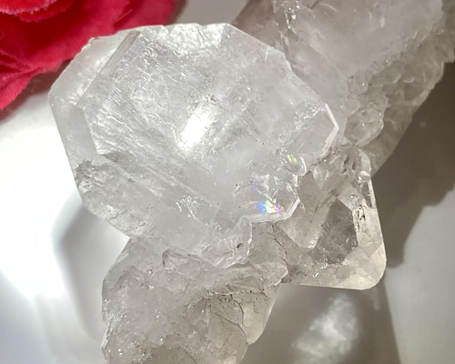 タビュラー✨ 水晶 虹 エンジェルブレッシング クリスタル タイム